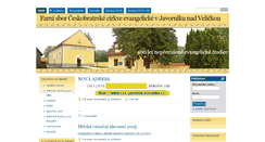 Desktop Screenshot of javornik-nad-velickou.evangnet.cz