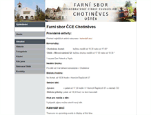 Tablet Screenshot of chotineves.evangnet.cz