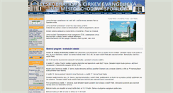 Desktop Screenshot of jizni-mesto.evangnet.cz