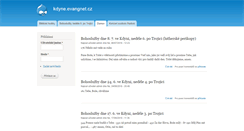 Desktop Screenshot of kdyne.evangnet.cz