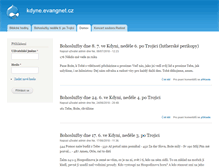 Tablet Screenshot of kdyne.evangnet.cz