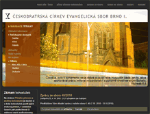 Tablet Screenshot of brno1.evangnet.cz