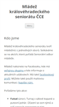 Mobile Screenshot of kralovehradecka-mladez.evangnet.cz